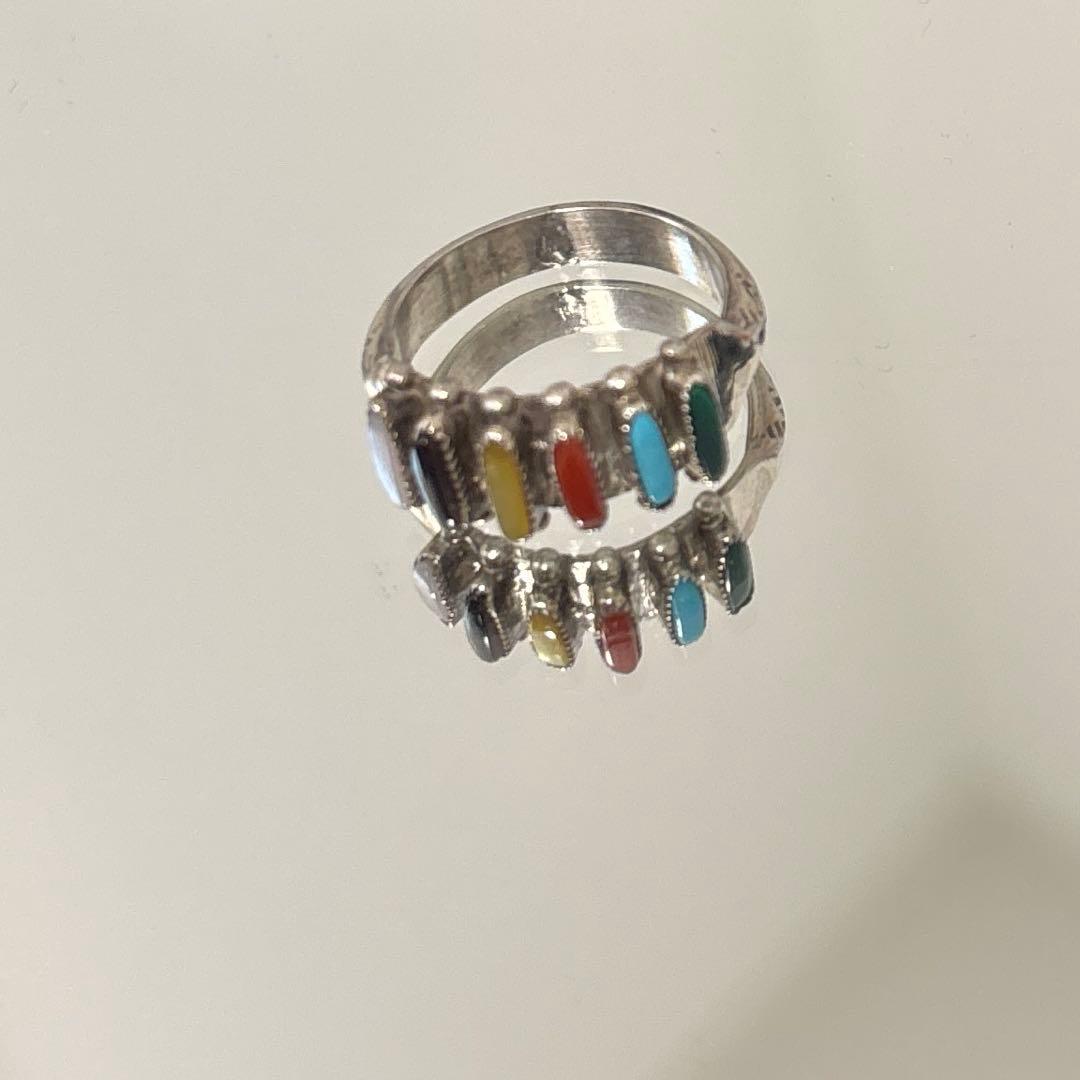 【トト】インディアンジュエリー　ズニ族　PALUMA