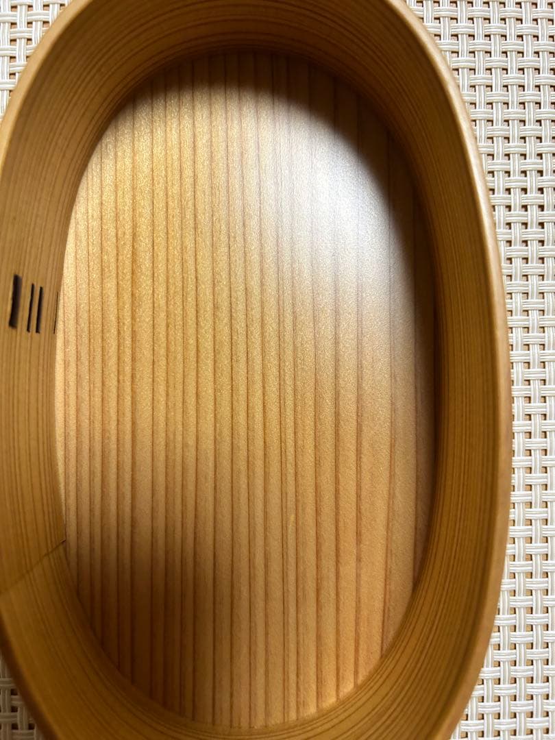 栗久 曲げわっぱ　小判入子 レディースRS 大館　弁当箱