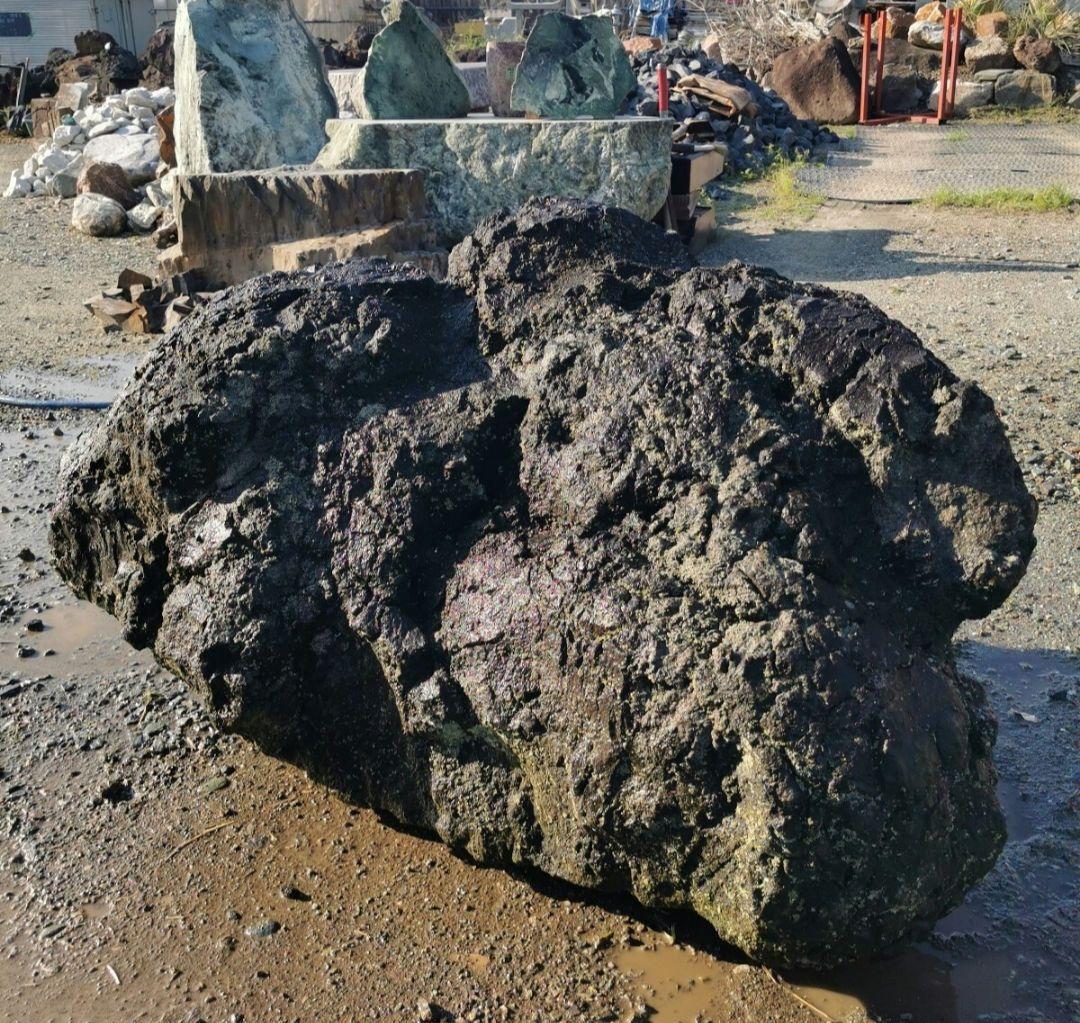 浅間溶岩石　400キロ　庭石　石　石材 庭　坪庭　ガーデニング