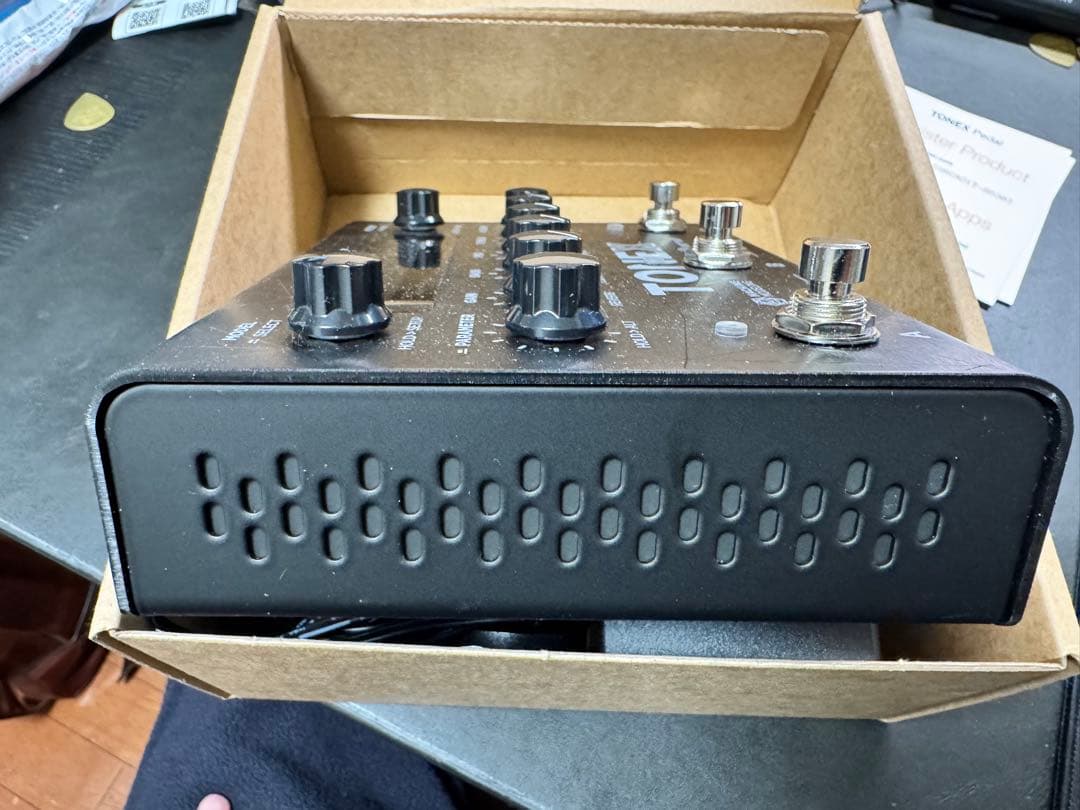 ギター TONEX pedal Amplitude IK multimedia