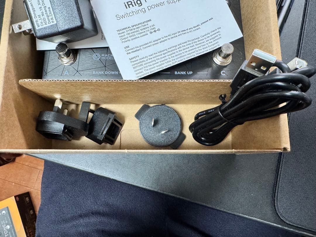 ギター TONEX pedal Amplitude IK multimedia