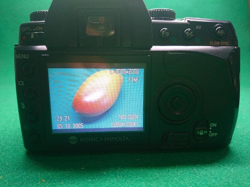 中古品 KONICA MINOLTA DIGITAL DG-5D デジタル一眼