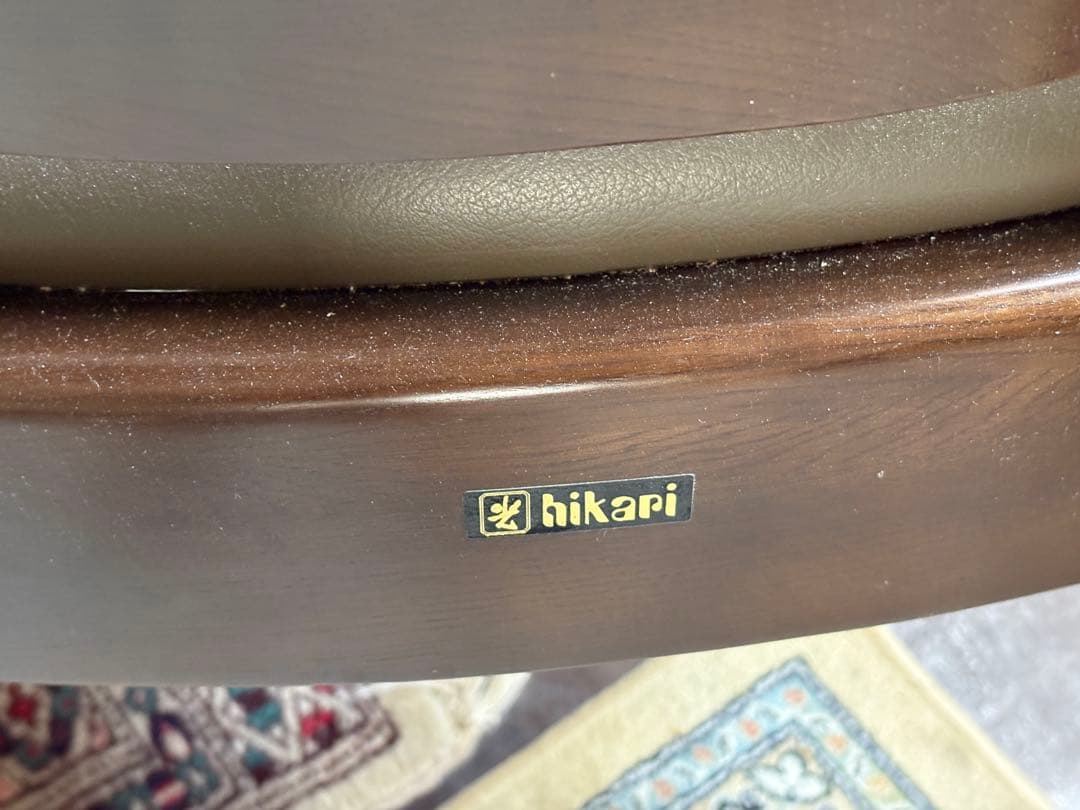 ① Hikari 　レトロ　アンティーク　ヴィンテージ　スポークチェア　　nZ