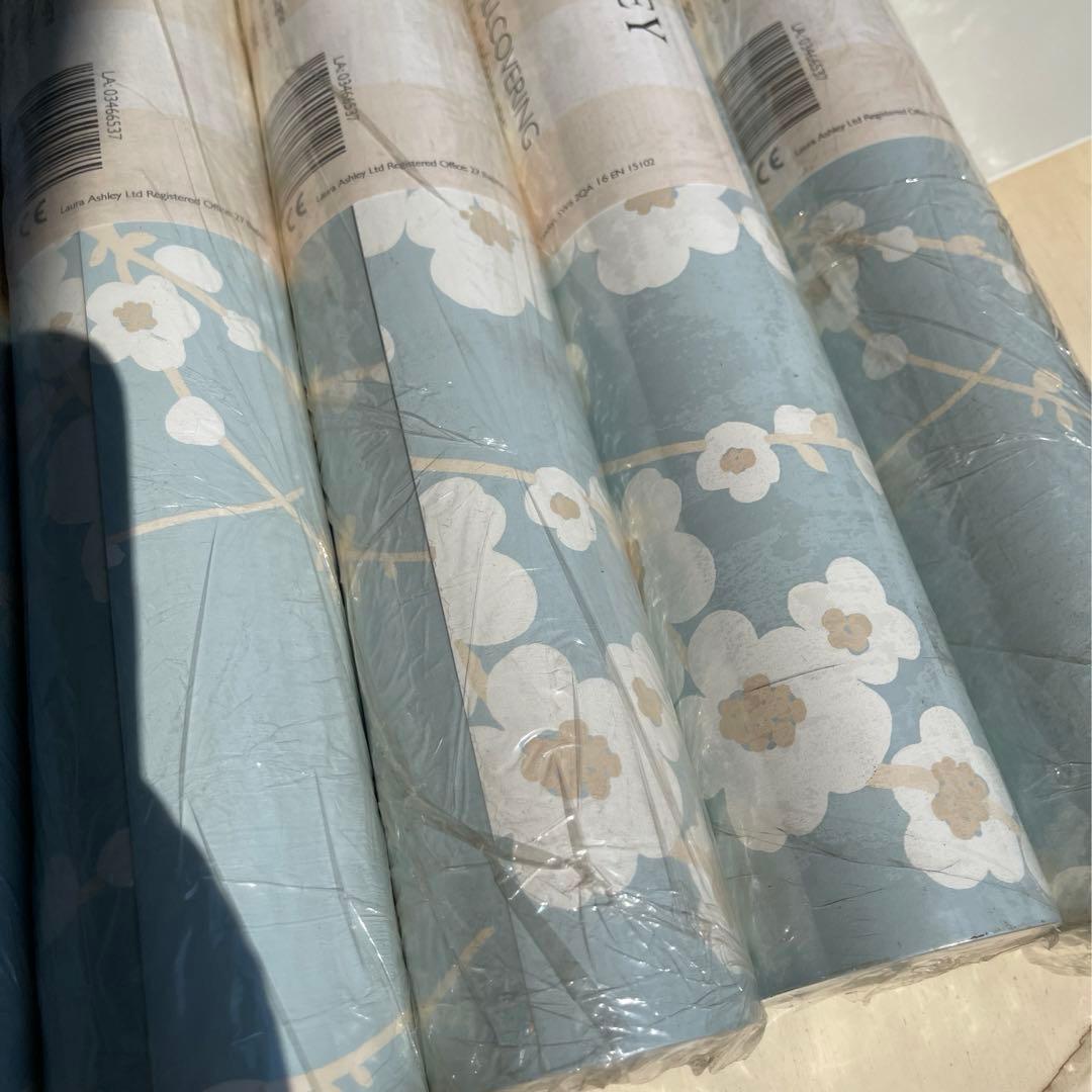 Loriダックエッグフローラル　ローラアシュレイ 新品壁紙