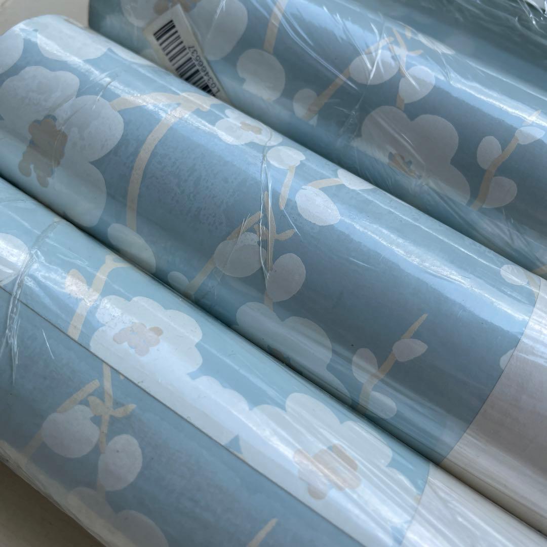 Loriダックエッグフローラル　ローラアシュレイ 新品壁紙