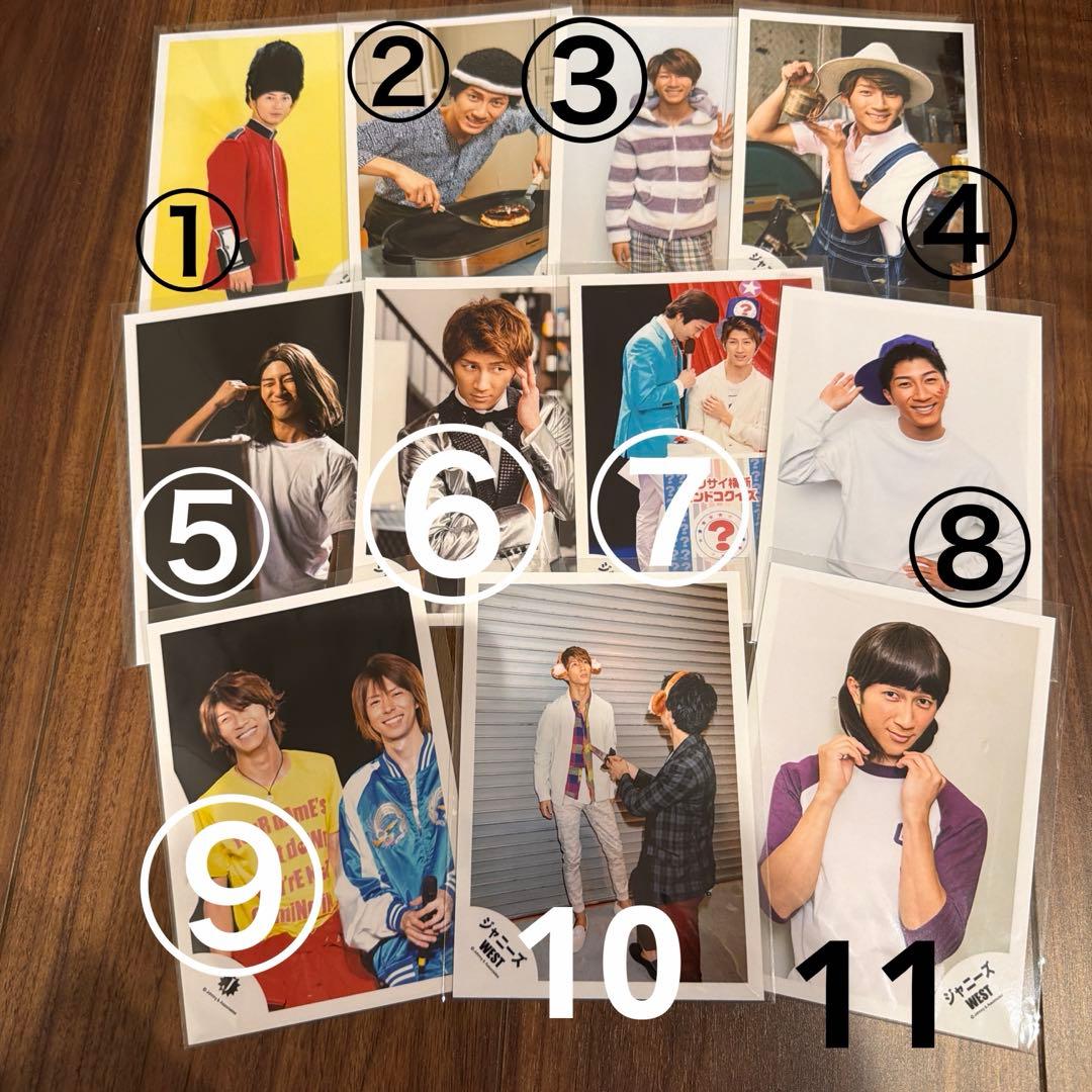 公式フォト　WEST. 濱田崇裕　はまちゃん　　ジャニーズWEST ver.