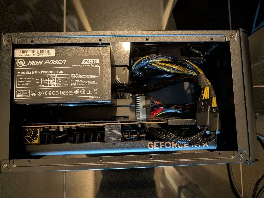 格安！ASUS RTX 4070 Ti ProArt 12GB + 外付GPU