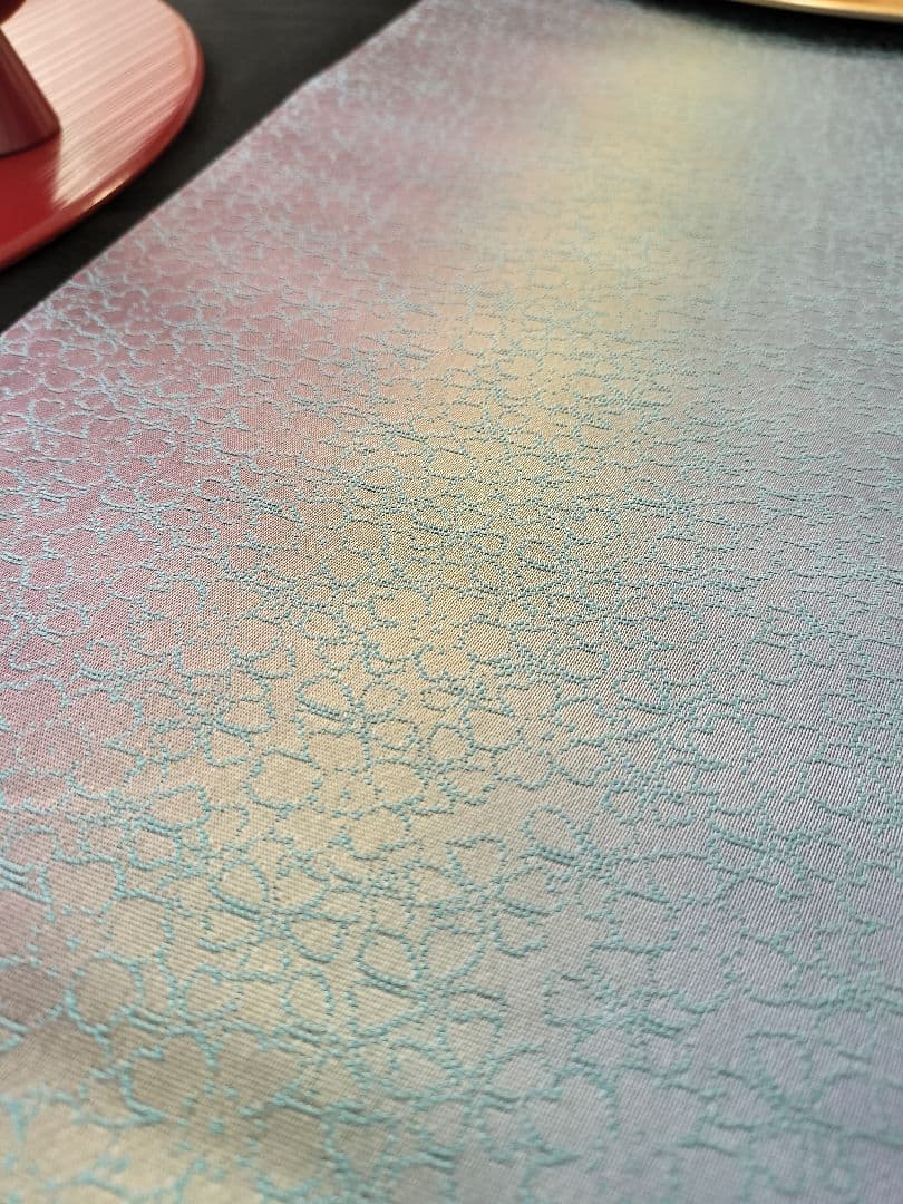 A734高級‼️ひな祭り‼️袋帯テーブルランナー2m15cm