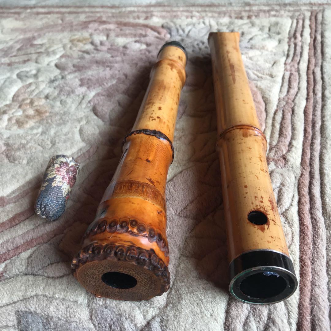 １１　尺八　二尺一寸管　昌香？昌斎？銘　値下げ