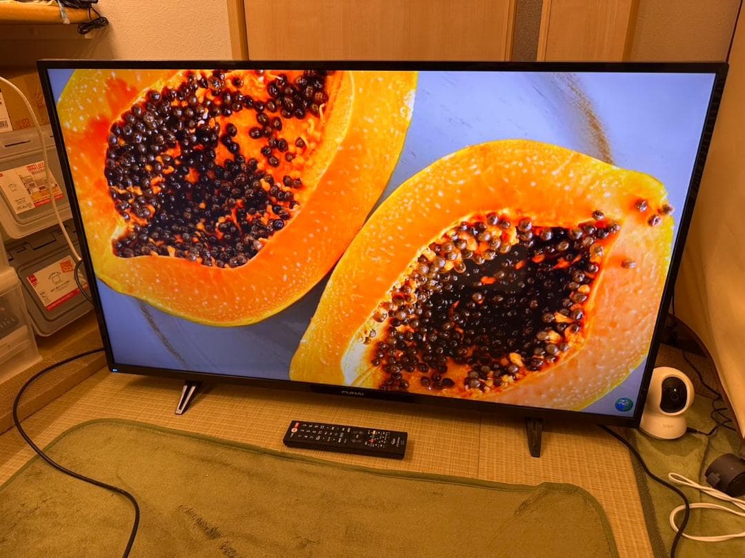 funai フナイ　43型 テレビ FL-43U3040　21年製　4K対応！