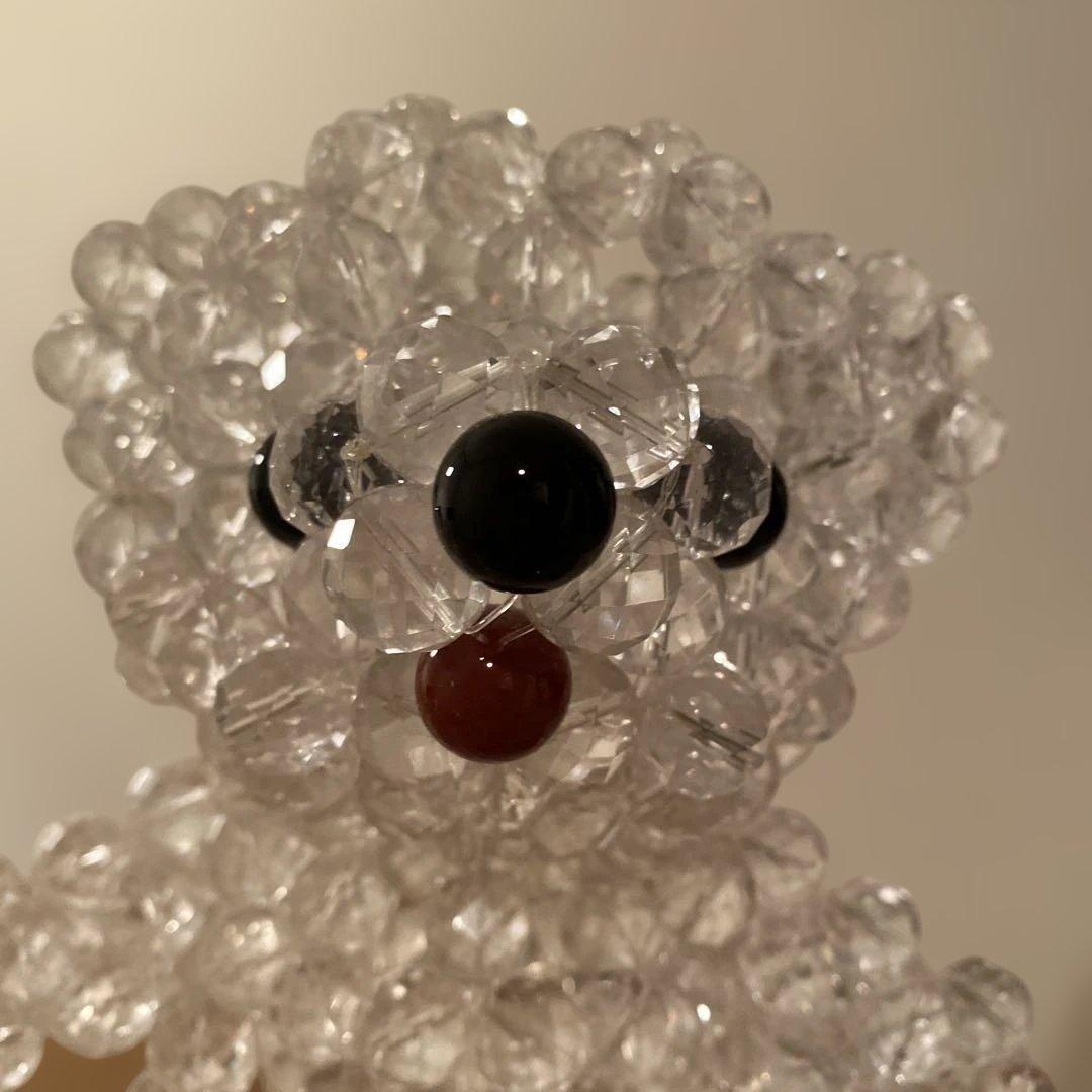 マルラニハワイ　パワーストーン　水晶クリスタルベア