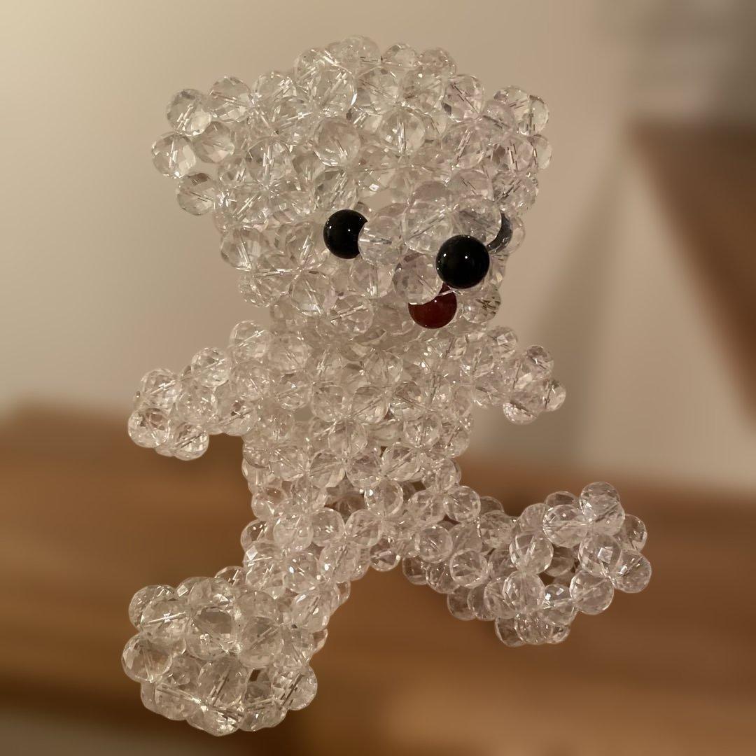 マルラニハワイ　パワーストーン　水晶クリスタルベア