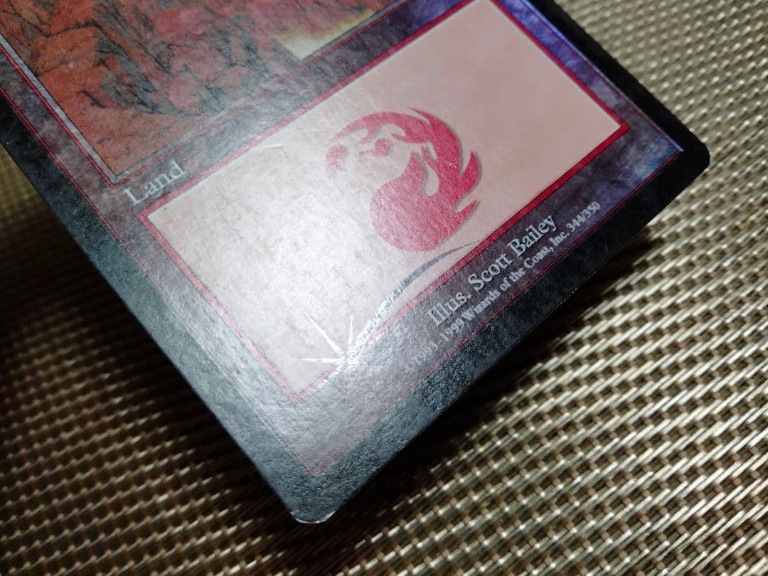 【ご確認用】MMQ foil 山(344) 英語 MP寄り 1枚 MTG