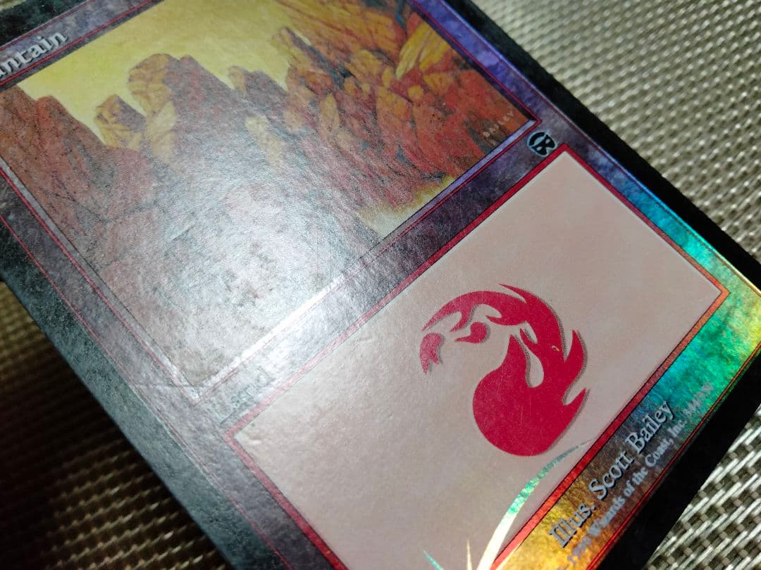 【ご確認用】MMQ foil 山(344) 英語 MP寄り 1枚 MTG