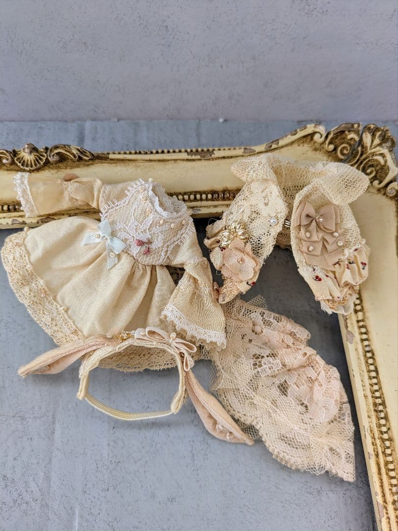 御予約♪お洋服セット♪紅茶染めの午後さくらんぼ＋ショコラの魔法