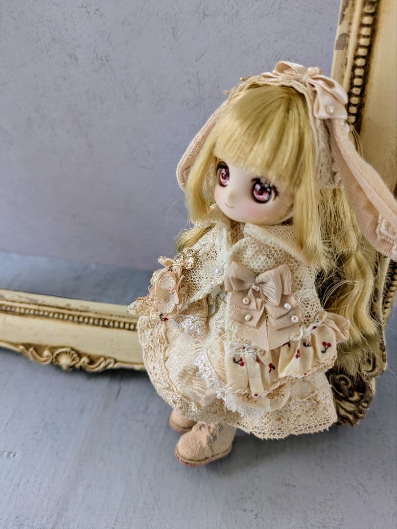 御予約♪お洋服セット♪紅茶染めの午後さくらんぼ＋ショコラの魔法