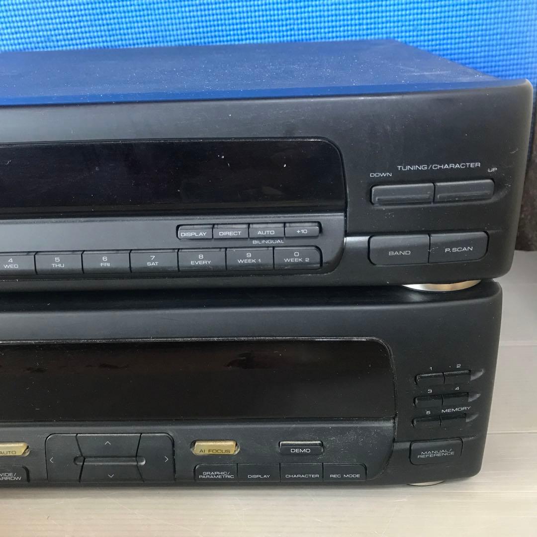 KENWOOD システムコンポ T-85 GE-850 2つセット ジャンク品
