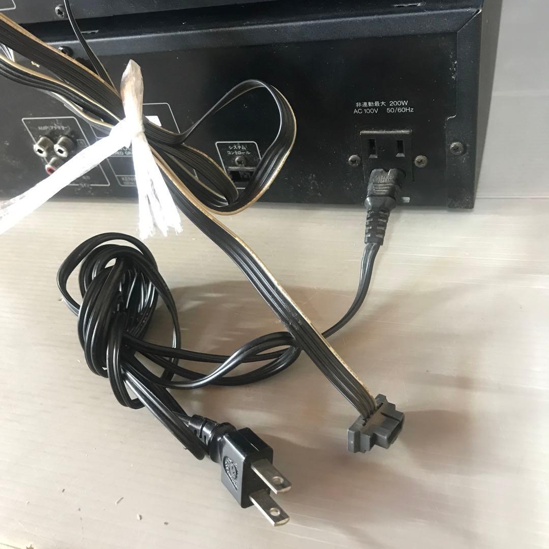KENWOOD システムコンポ T-85 GE-850 2つセット ジャンク品
