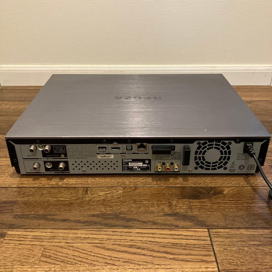 【完動美品】東芝 REGZA DBR-M190 全録タイムシフトマシン