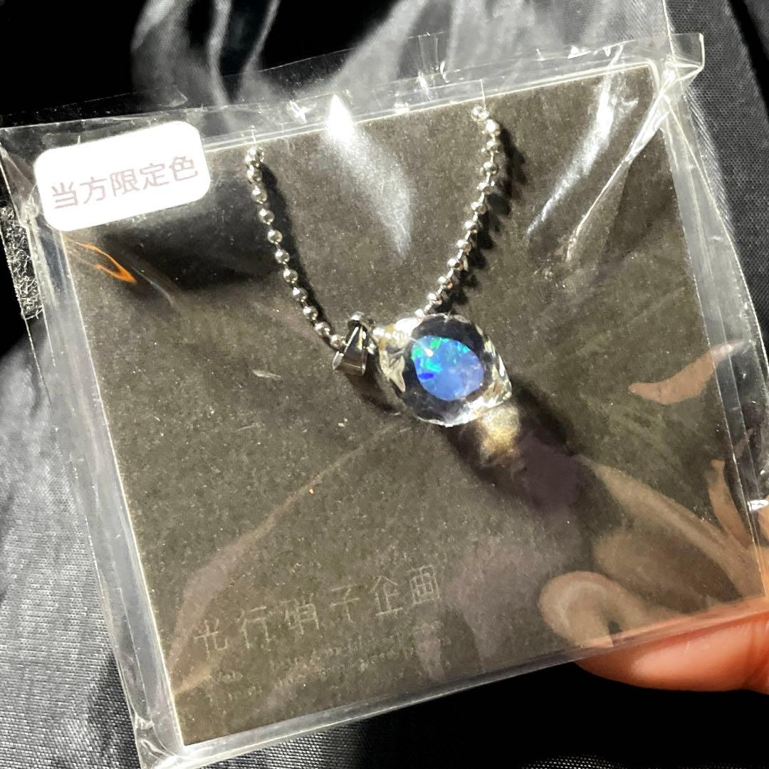 ガラス細工 蟹座 星座シリーズ 隕石 ハンドメイド ネックレス オパール