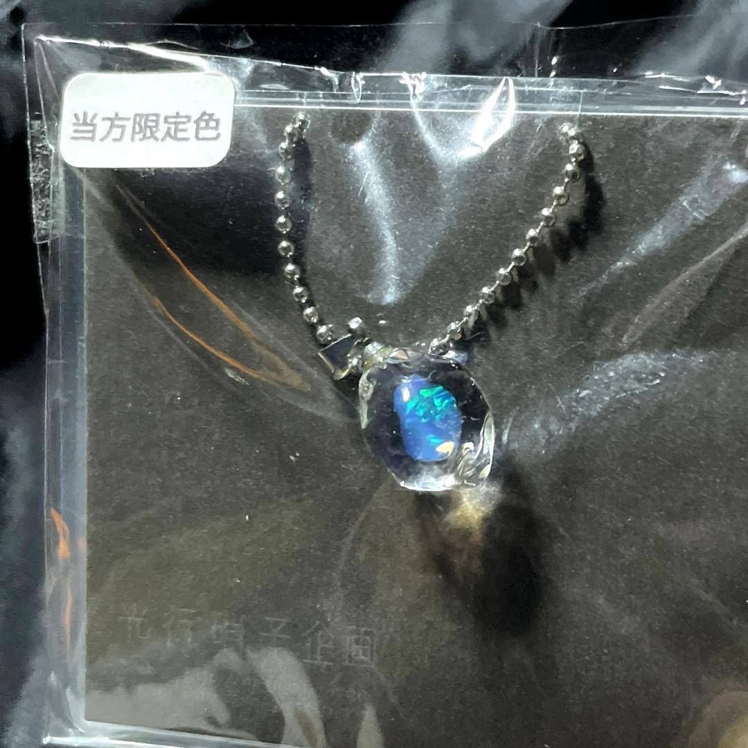 ガラス細工 蟹座 星座シリーズ 隕石 ハンドメイド ネックレス オパール
