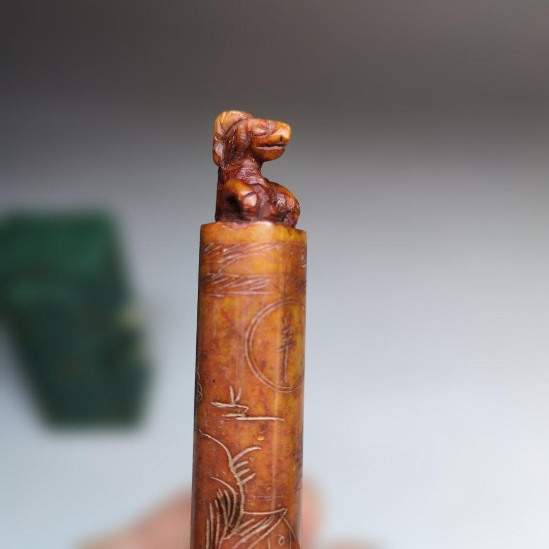 古玩　寿山石　印材　根付　骨董　玉石　篆刻　田黄石　印鑑　印章