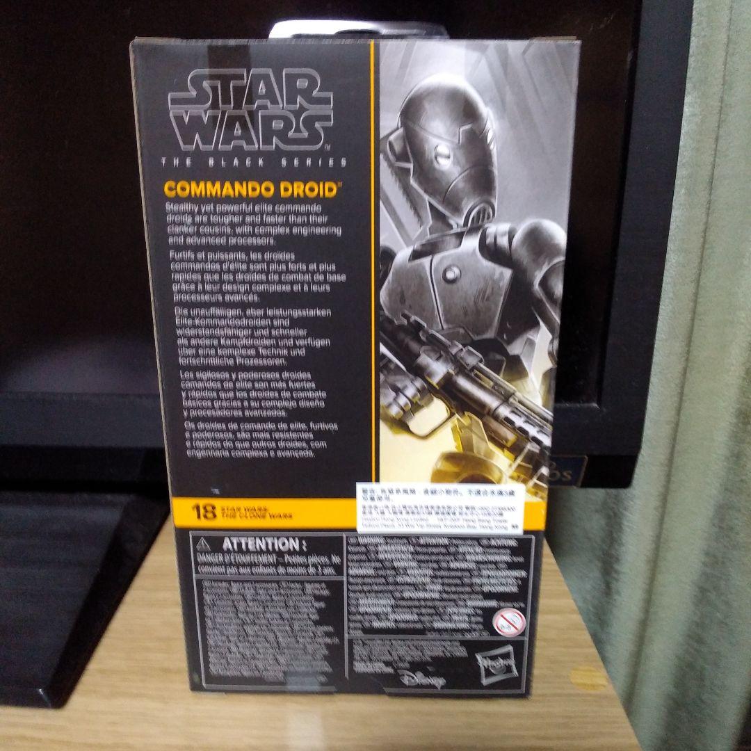 【新品未開封】スターウォーズ　ブラックシリーズ　6インチ　コマンドドロイド