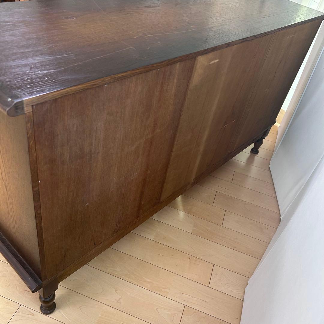 飛騨産業 キツツキ アンティーク　リビングボード　オールド　ナラ材　サイドボード