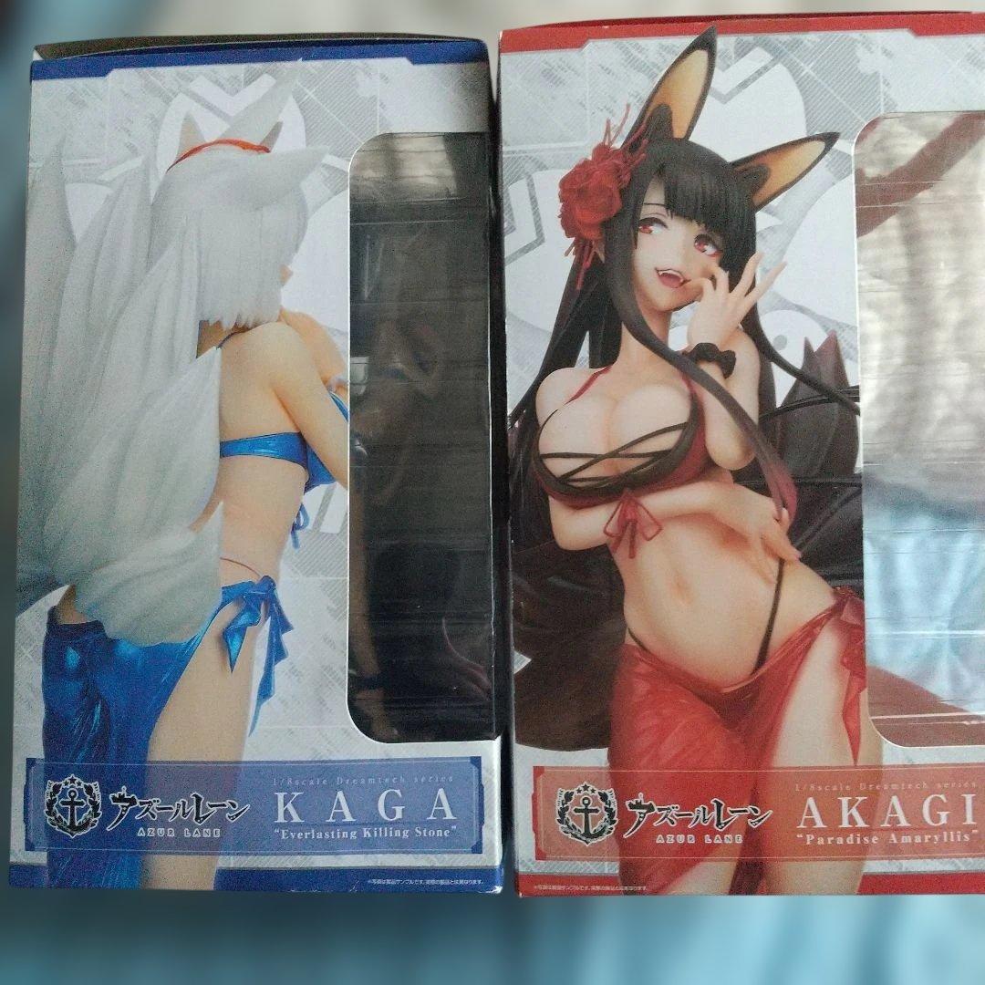 アズールレーンKAGA & AKAGI　ビキニフィギュア　2個セット