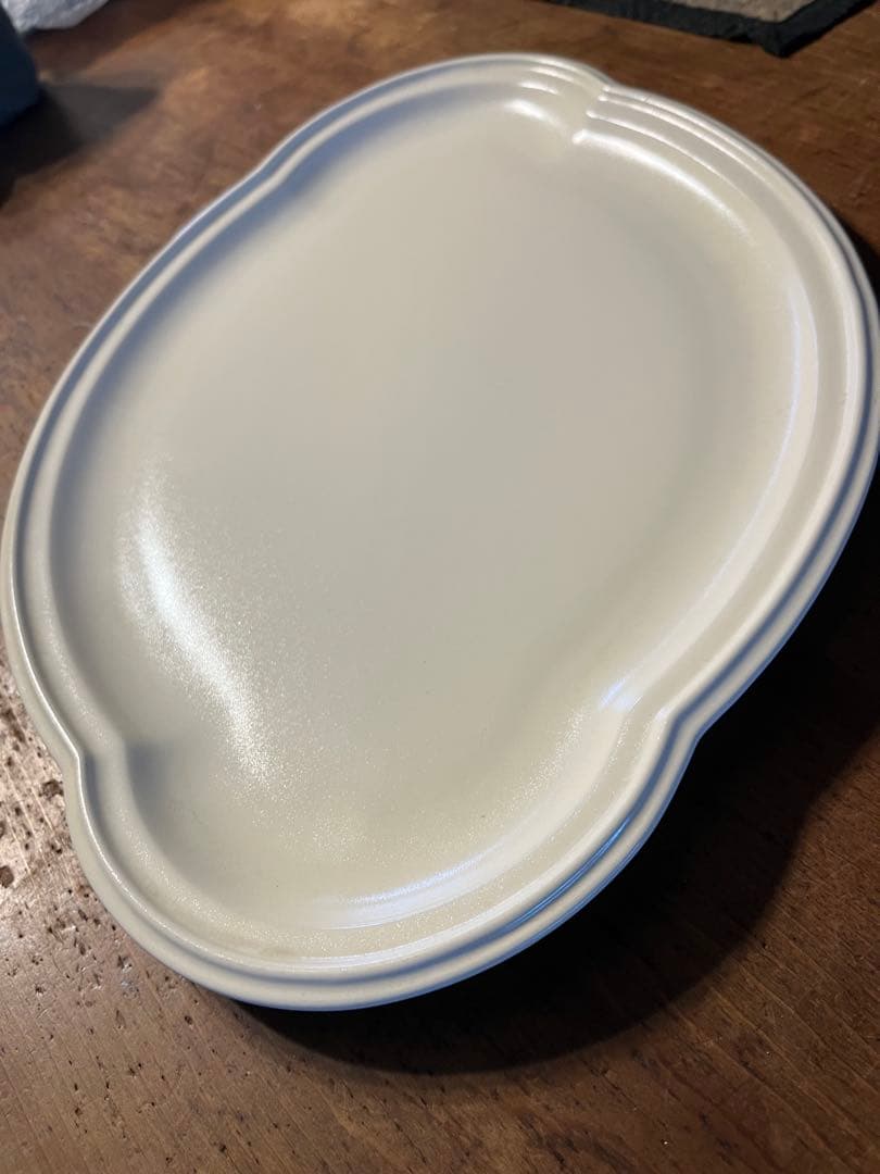 専用　　　　ビンテージフランスのオーバル皿　ブランド不明42×30.8cm
