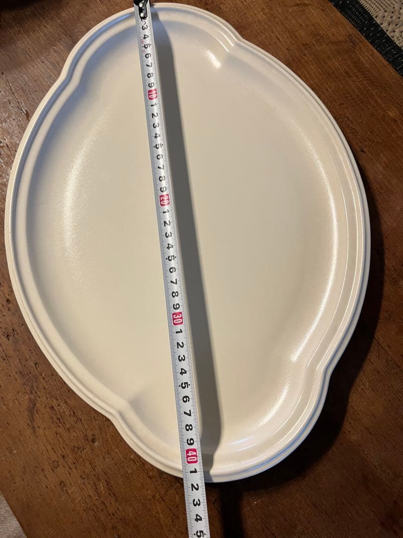 専用　　　　ビンテージフランスのオーバル皿　ブランド不明42×30.8cm