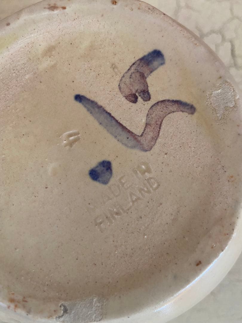 花瓶　フラワーベース　フィンランド　北欧　パンジー