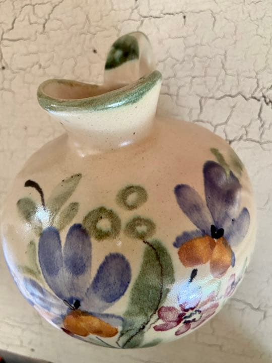 花瓶　フラワーベース　フィンランド　北欧　パンジー