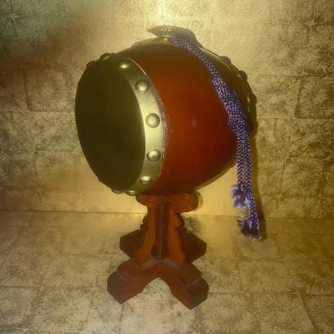 【特級呪物】場を清め神仏との繋がりを深める祈祷太鼓　曰く付き　縁起物　開運　交信