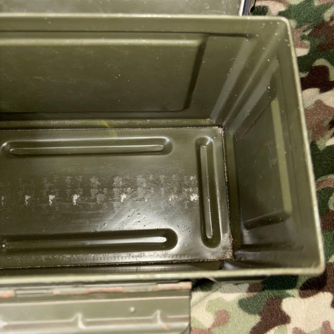 フランス軍　60s 70s CAL.50 AMMO BOX 弾薬箱　送料無料