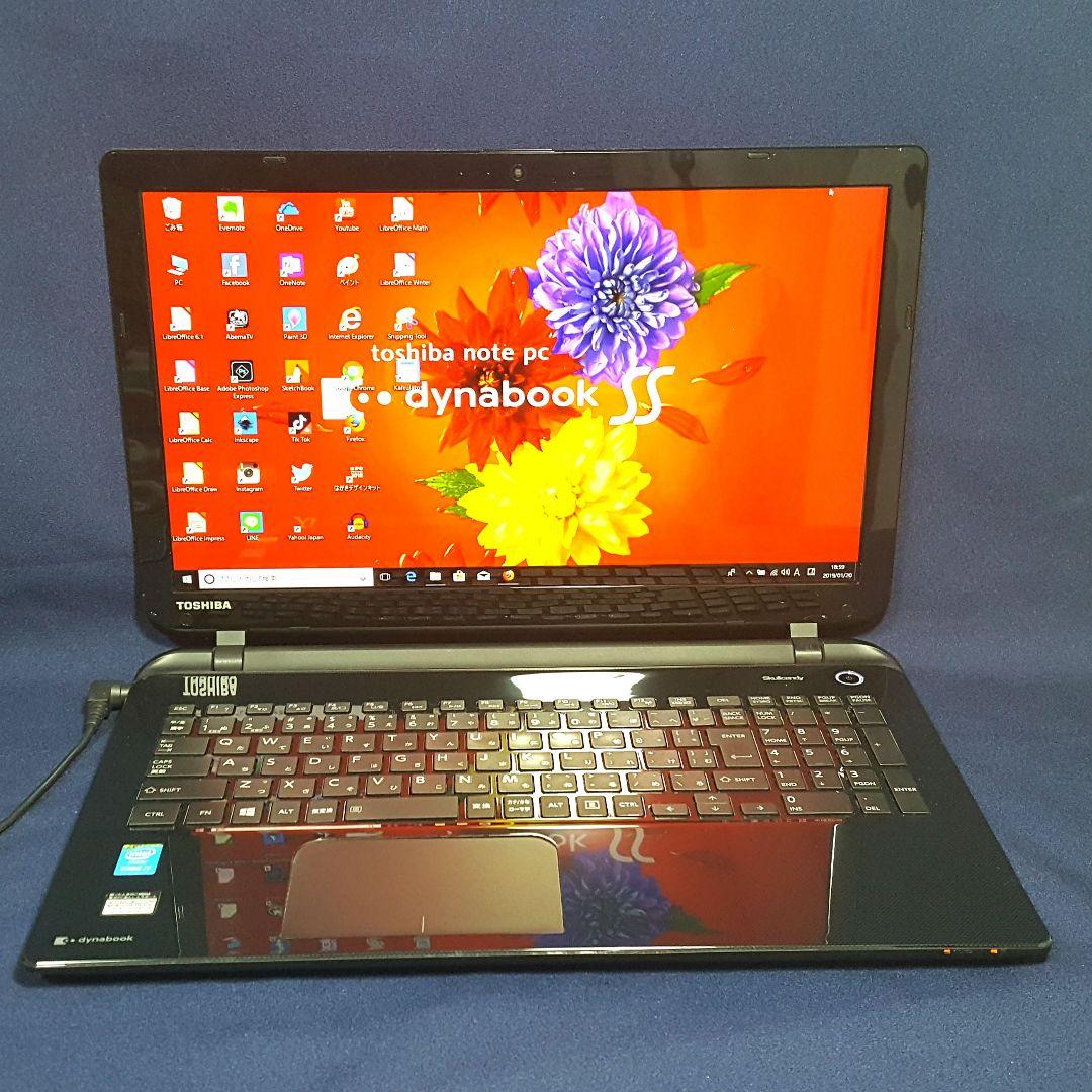 ブルーレイ/新品爆速SSD512G/高速メモリ16G/5世代Core-i7/東芝