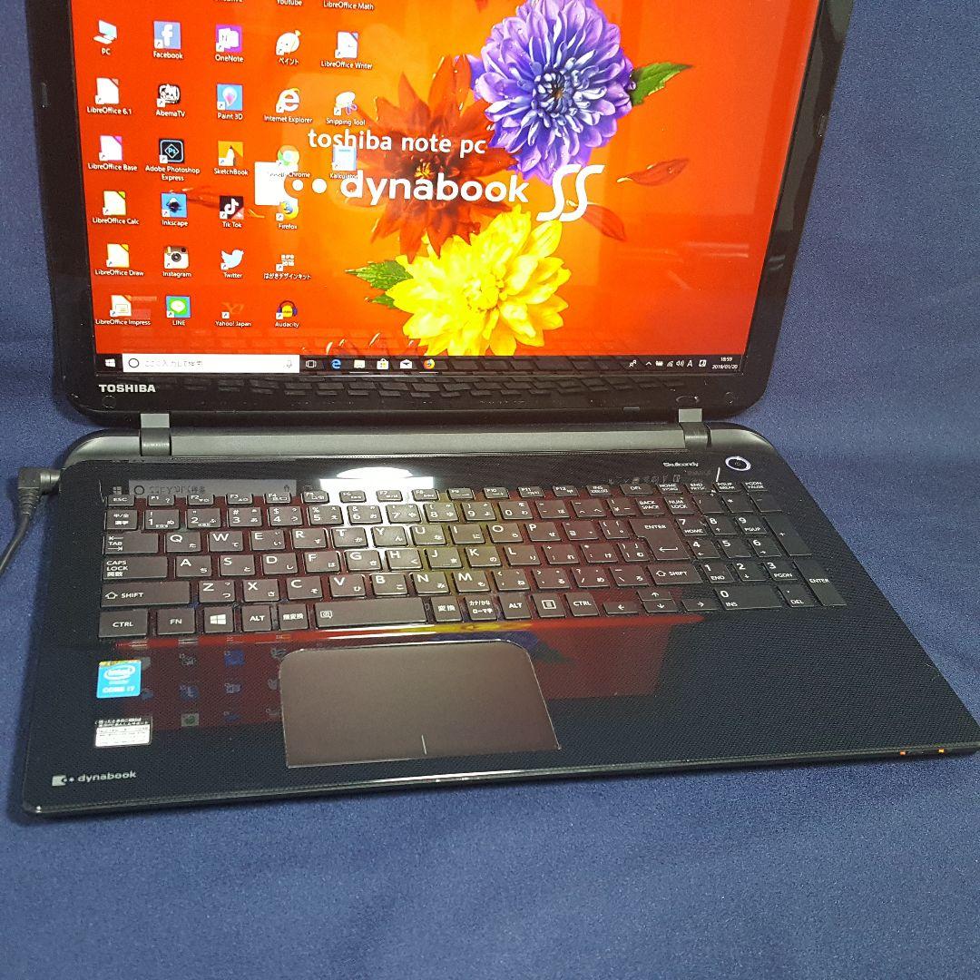 ブルーレイ/新品爆速SSD512G/高速メモリ16G/5世代Core-i7/東芝