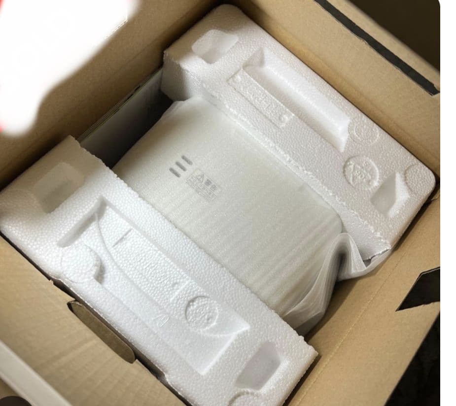 無印良品しゃもじ置き付き炊飯器 3合 白 幅20.8奥行25.4高さ18.6cm