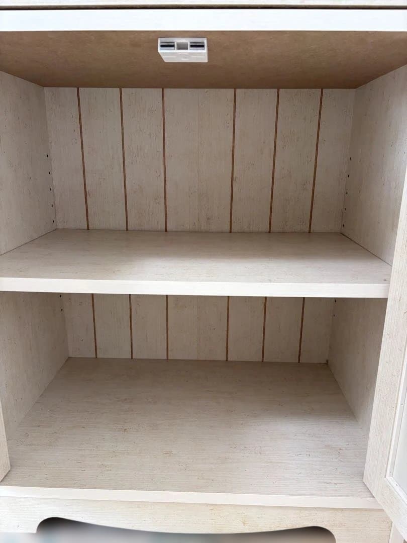 ニトリ アンティーク調レンジ台・食器棚・収納棚