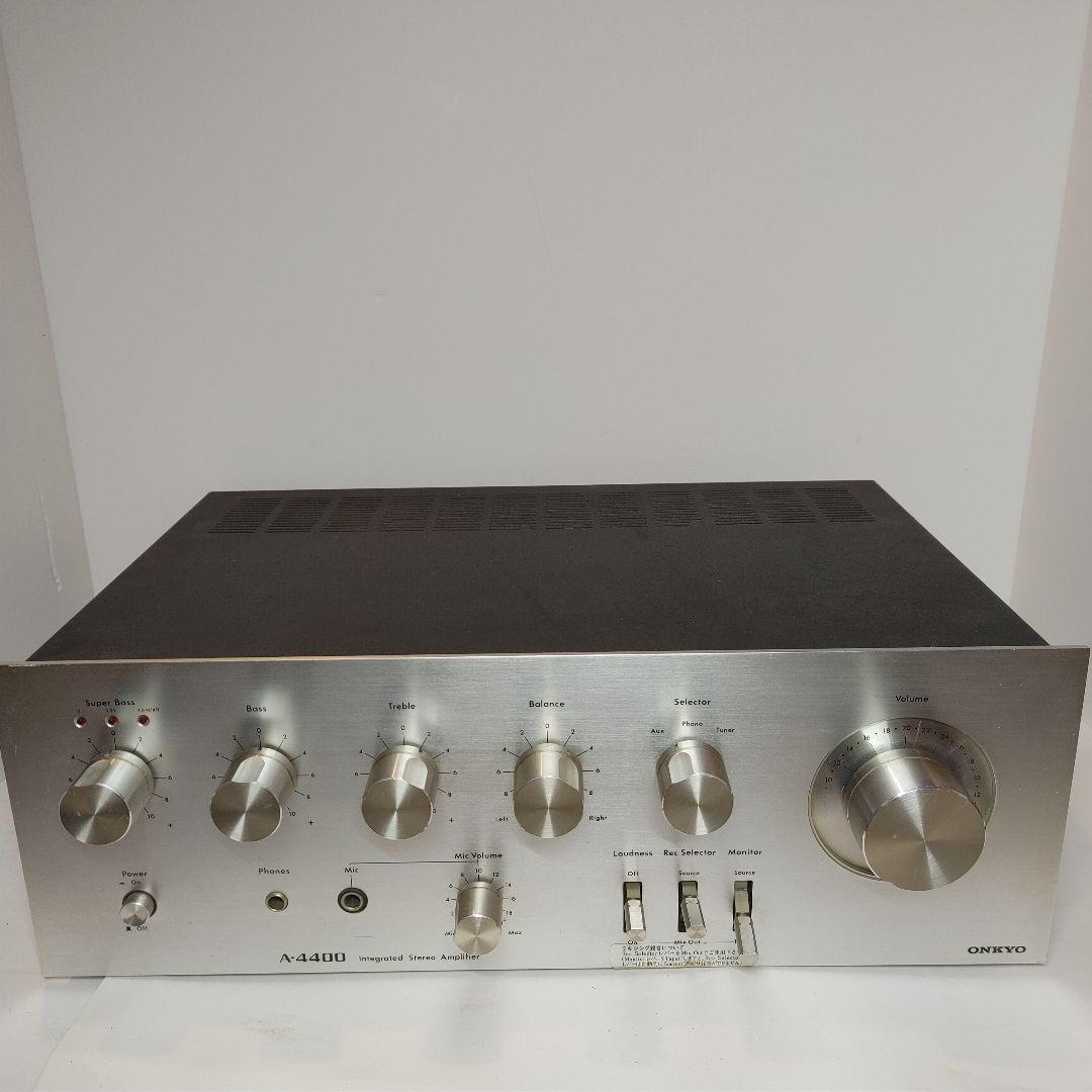 ONKYO A-4400 プリメインアンプ　音響
