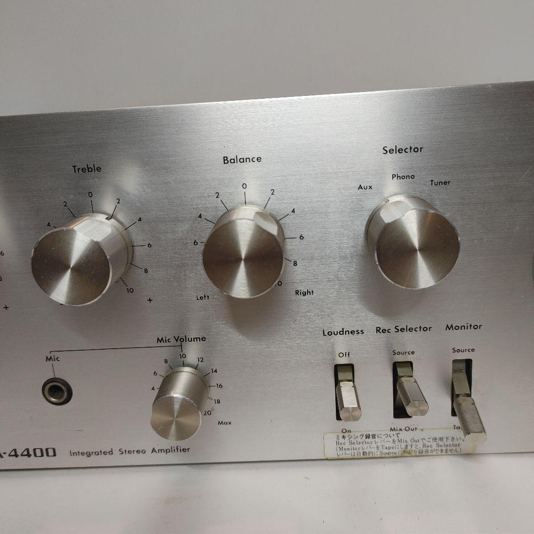ONKYO A-4400 プリメインアンプ　音響