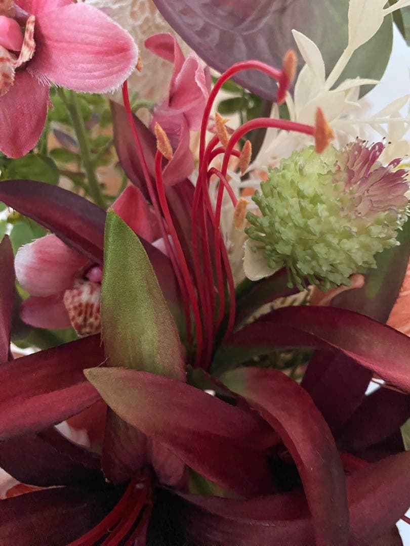 ハンドメイドアーティフィシャルウェディング　ウェディングブーケリゾート前撮り28