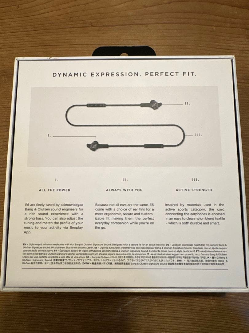 BANG & OLUFSEN E6 バング&オルフセン　ワイヤレスイヤホン