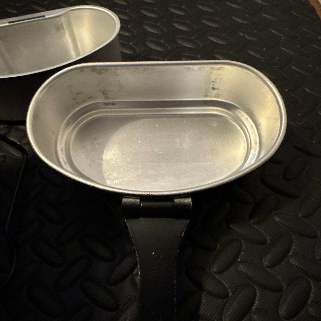 希少 スイス軍メスキット 飯盒 キャンティーンカップ セット 軍幕