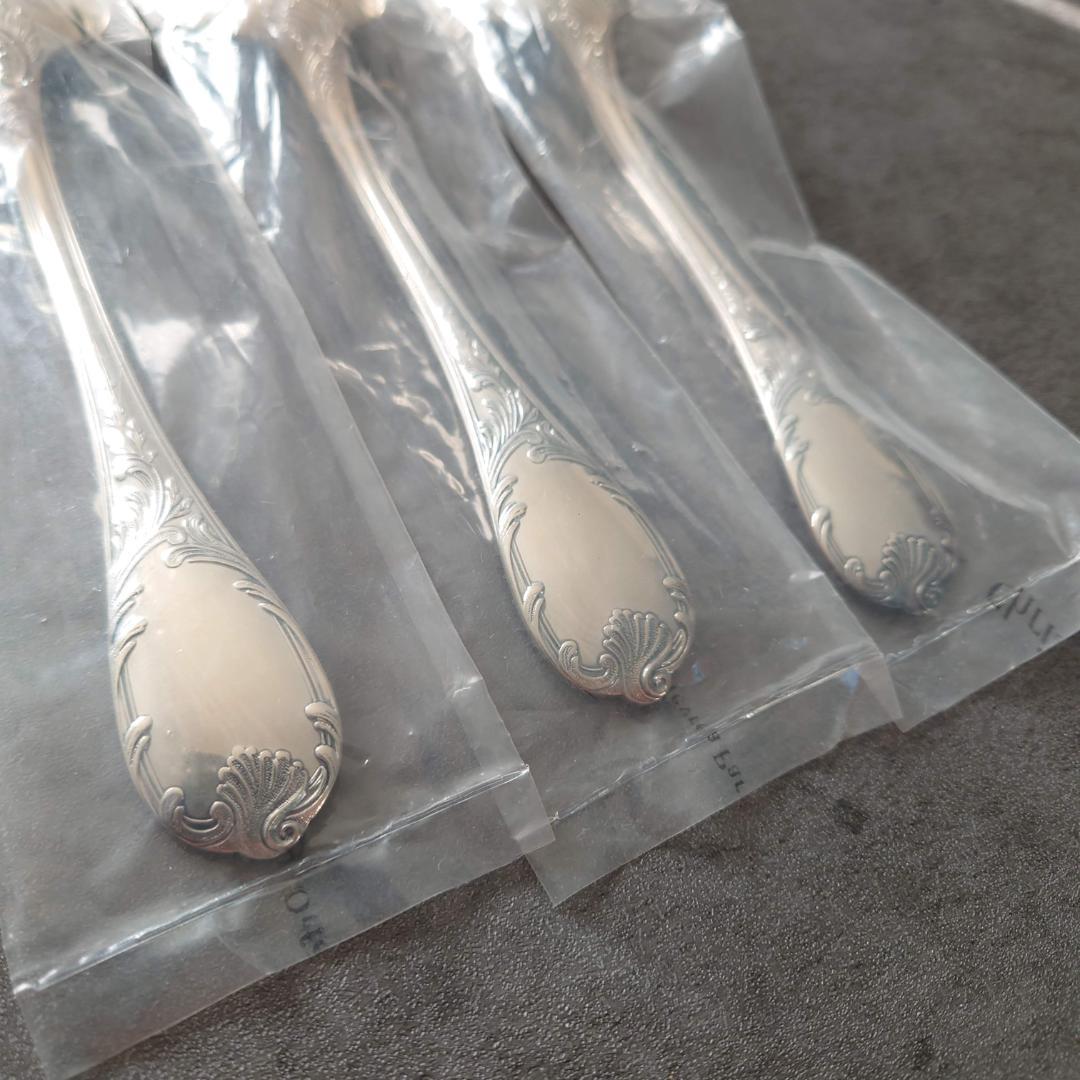 希少 クリストフル マルリー スタンダードスプーン 未開封 3点