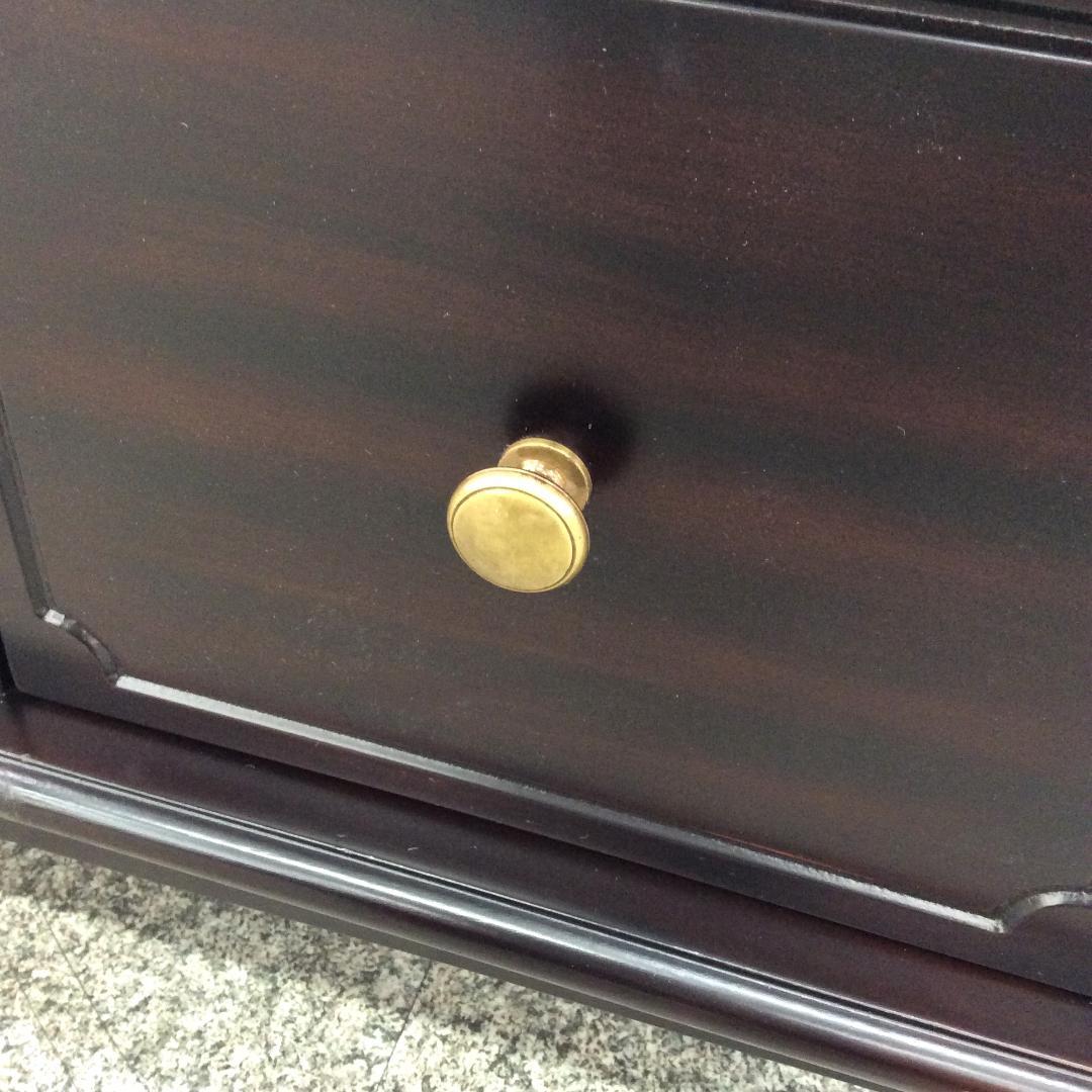 未使用アウトレット アンティーク調 猫脚 テレビボード マホガニー ローボード