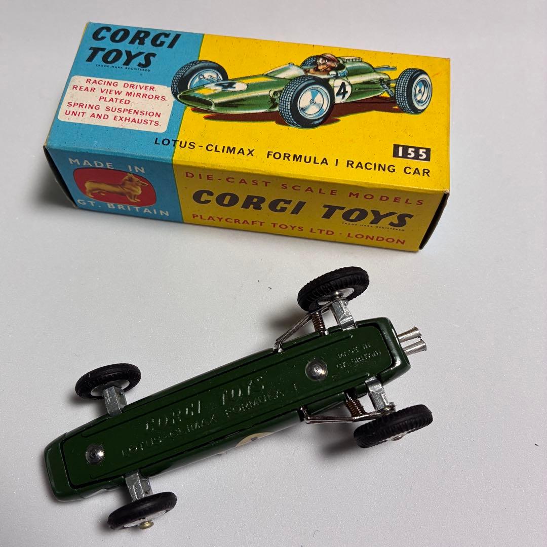 【希少】CORGI TOYSロータス・クライマックス＆クーパー・マセラッテイF1