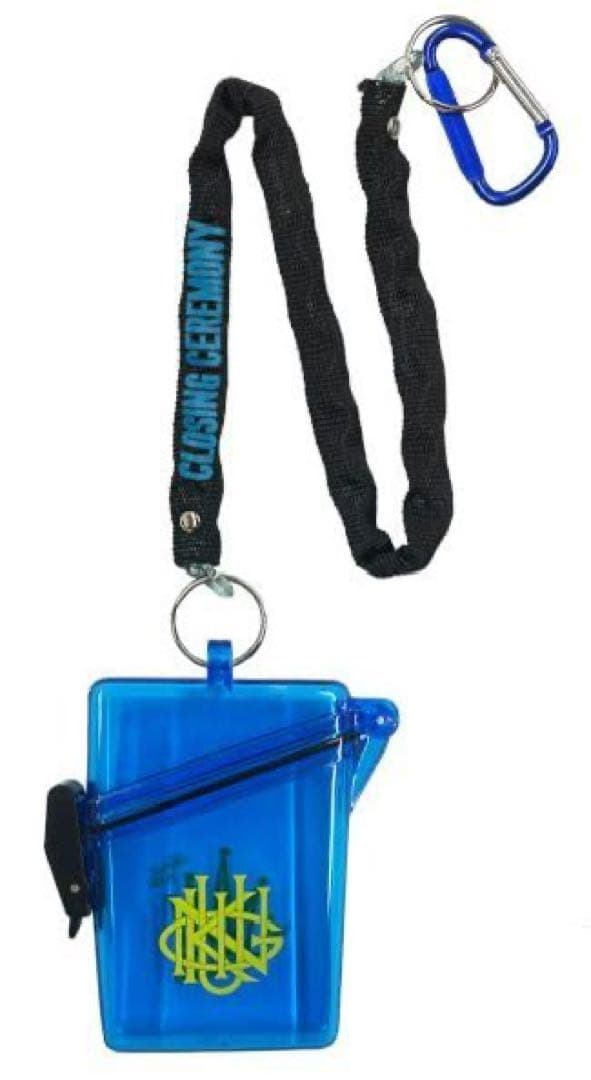 KING GNU （キングヌー） 2023 CLEAR CARD CASE 青