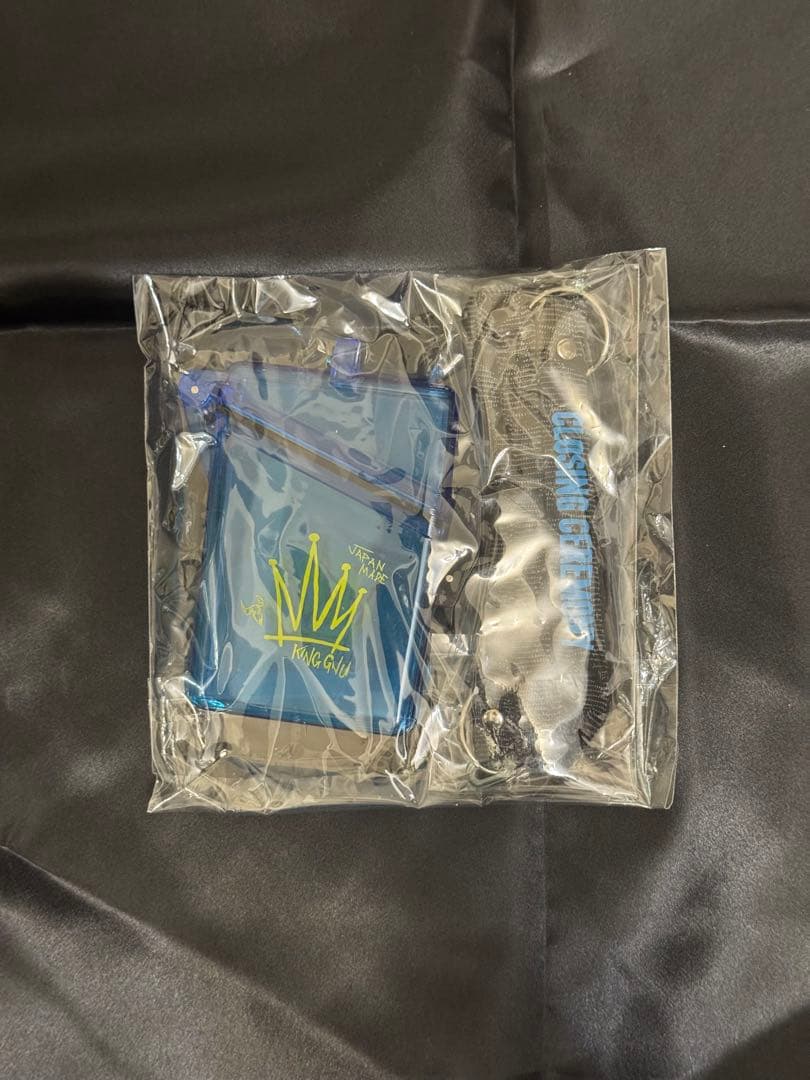 KING GNU （キングヌー） 2023 CLEAR CARD CASE 青