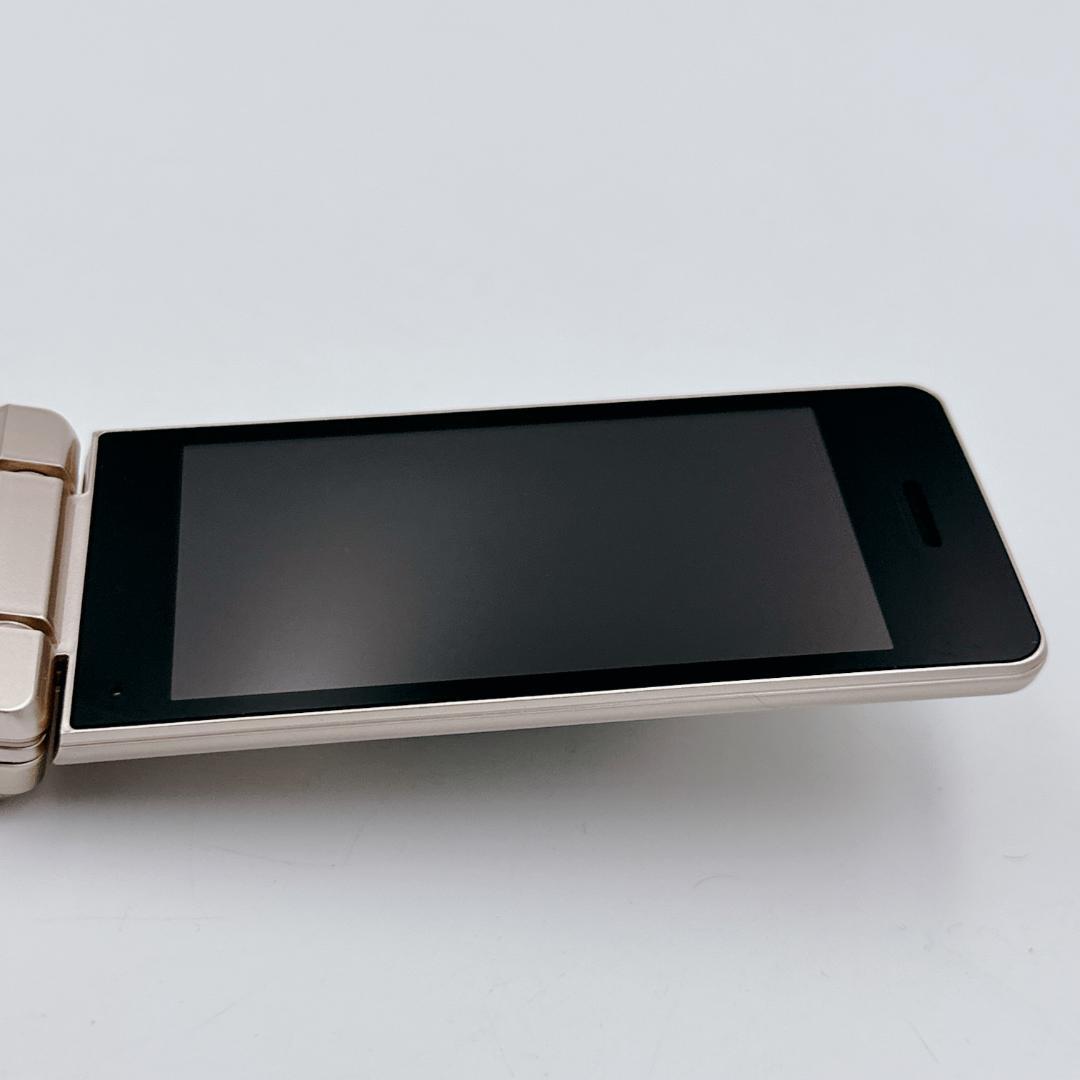 SHARP AQUOSケータイ4 A207SH ゴールド SIMフリー